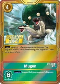 Mugen (2023 Store Top 4) - Next Adventure - Digimon Card Game card