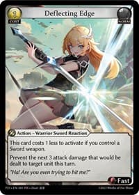 Deflecting Edge - Promotional Cards - Grand Archive TCG card