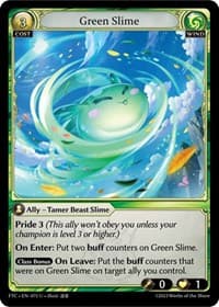 Green Slime - Fractured Crown - Grand Archive TCG card