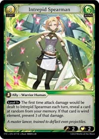 Intrepid Spearman - Fractured Crown - Grand Archive TCG card