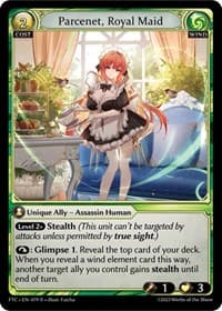 Parcenet, Royal Maid - Fractured Crown - Grand Archive TCG card