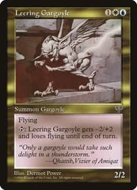 Leering Gargoyle - Mirage - Magic: The Gathering card