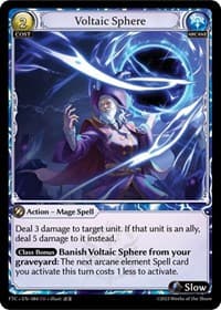 Voltaic Sphere - Fractured Crown - Grand Archive TCG card