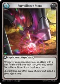 Surveillance Stone - Fractured Crown - Grand Archive TCG card