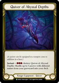 Quiver of Abyssal Depths (Golden) - FAB126 - Flesh and Blood: Promo Cards - Flesh and Blood TCG card