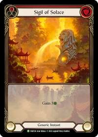 Sigil of Solace - FAB136 - Flesh and Blood: Promo Cards - Flesh and Blood TCG card