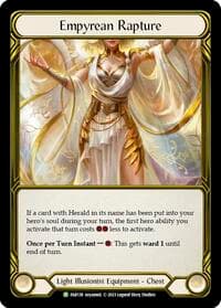 Empyrean Rapture (Golden) - FAB138 - Flesh and Blood: Promo Cards - Flesh and Blood TCG card
