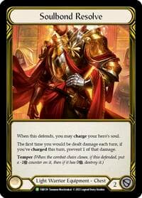 Soulbond Resolve (Golden) - FAB139 - Flesh and Blood: Promo Cards - Flesh and Blood TCG card