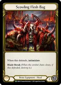 Scowling Flesh Bag (Golden) - FAB140 - Flesh and Blood: Promo Cards - Flesh and Blood TCG card