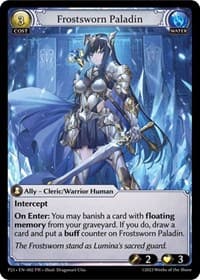 Frostsworn Paladin - Promotional Cards - Grand Archive TCG card