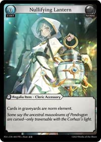 Nullifying Lantern - Promotional Cards - Grand Archive TCG card
