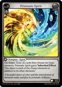 Prismatic Spirit - Promotional Cards - Grand Archive TCG card