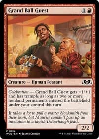 Grand Ball Guest - Wilds of Eldraine - Magic: The Gathering card