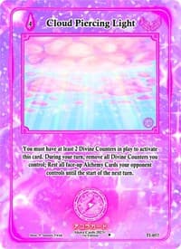 Cloud Piercing Light - Trials of Ikithia [1st Edition] - Akora TCG card