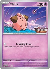 Cleffa - 037 (Prerelease) - SV: Scarlet & Violet Promo Cards - Pokemon card
