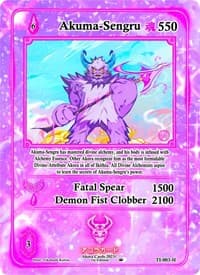 Akuma-Sengru (Holo) - Trials of Ikithia [1st Edition] - Akora TCG card