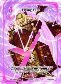 Fixing Fate (Full Art) - Trials of Ikithia [1st Edition] - Akora TCG card