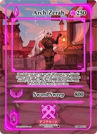 Arch-Zerah (Extended Art) - Trials of Ikithia [1st Edition] - Akora TCG card