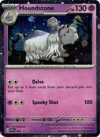 Houndstone - 042 (Cosmos Holo) - SV: Scarlet & Violet Promo Cards - Pokemon card