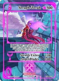 Seraph-Zerah (Extended Art) - Trials of Ikithia [1st Edition] - Akora TCG card