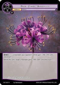 Dark Zombie Amaryllis - Clash of the Star Trees - Force of Will card