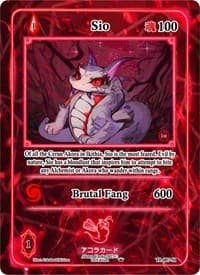 Sio (Holo) - Trials of Ikithia [1st Edition] - Akora TCG card