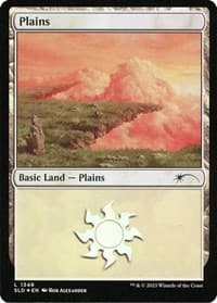 Plains (1349) - Secret Lair Drop Series - Magic: The Gathering card