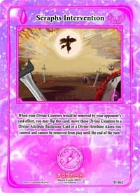 Seraphs Intervention - Trials of Ikithia [1st Edition] - Akora TCG card