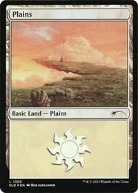 Plains (1350) - Secret Lair Drop Series - Magic: The Gathering card
