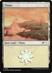 Plains (1351) - Secret Lair Drop Series - Magic: The Gathering card