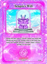 Sengru's Will - Trials of Ikithia [1st Edition] - Akora TCG card