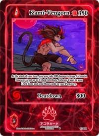 Kami-Vengorn - Trials of Ikithia [1st Edition] - Akora TCG card