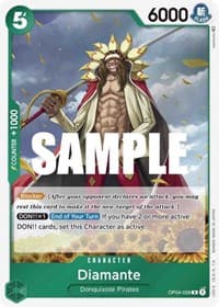 Diamante - Kingdoms of Intrigue - One Piece Card Game card