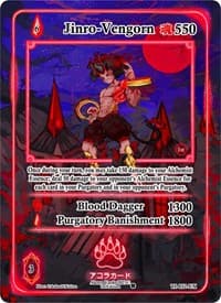 Jinro-Vengorn (Extended Art) - Trials of Ikithia [1st Edition] - Akora TCG card