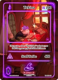Tekina (Extended Art) - Trials of Ikithia [1st Edition] - Akora TCG card