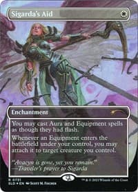 Sigarda's Aid - Secret Lair Drop Series - Magic: The Gathering card