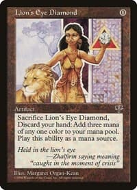 Lion's Eye Diamond - Mirage - Magic: The Gathering card