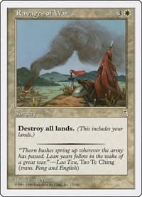 Ravages of War - Portal Three Kingdoms - Magic: The Gathering card
