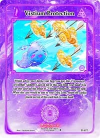 Vistium Protection - Trials of Ikithia [1st Edition] - Akora TCG card