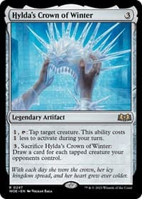 Hylda's Crown of Winter - Wilds of Eldraine - Magic: The Gathering card