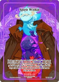 Spirit Within (Full Art) - Trials of Ikithia [1st Edition] - Akora TCG card