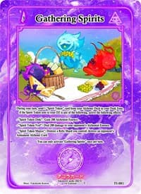 Gathering Spirits - Trials of Ikithia [1st Edition] - Akora TCG card