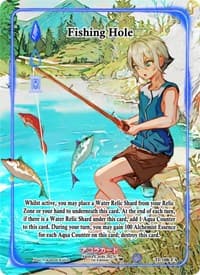 Fishing Hole (Full Art) - Trials of Ikithia [1st Edition] - Akora TCG card