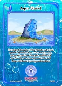 Aqua Shawl - Trials of Ikithia [1st Edition] - Akora TCG card