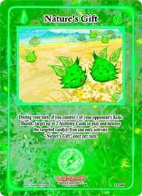 Nature's Gift - Trials of Ikithia [1st Edition] - Akora TCG card