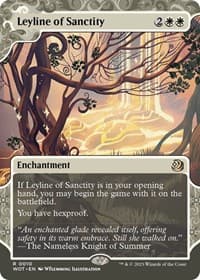 Leyline of Sanctity - Wilds of Eldraine: Enchanting Tales - Magic: The Gathering card