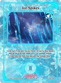Ice Spikes - Trials of Ikithia [1st Edition] - Akora TCG card