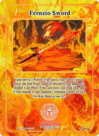 Fernzio Sword - Trials of Ikithia [1st Edition] - Akora TCG card