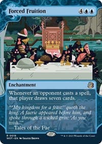 Forced Fruition - Wilds of Eldraine: Enchanting Tales - Magic: The Gathering card