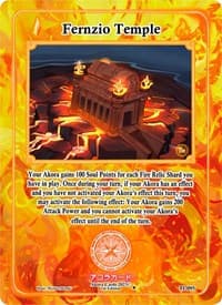 Fernzio Temple - Trials of Ikithia [1st Edition] - Akora TCG card